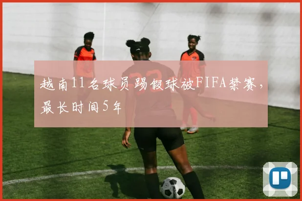 越南11名球员踢假球被FIFA禁赛，最长时间5年