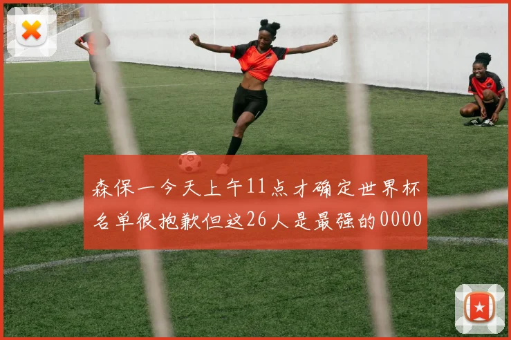 森保一今天上午11点才确定世界杯名单很抱歉但这26人是最强的0000644